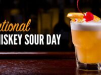 August 25 National Whiskey Sour Day #NationalWhiskeySourDay