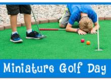 September 21 Miniature Golf Day #MiniatureGolfDay