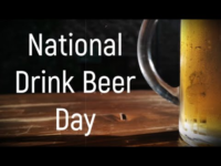 September 28 National Drink Beer Day #DrinkBeerDay